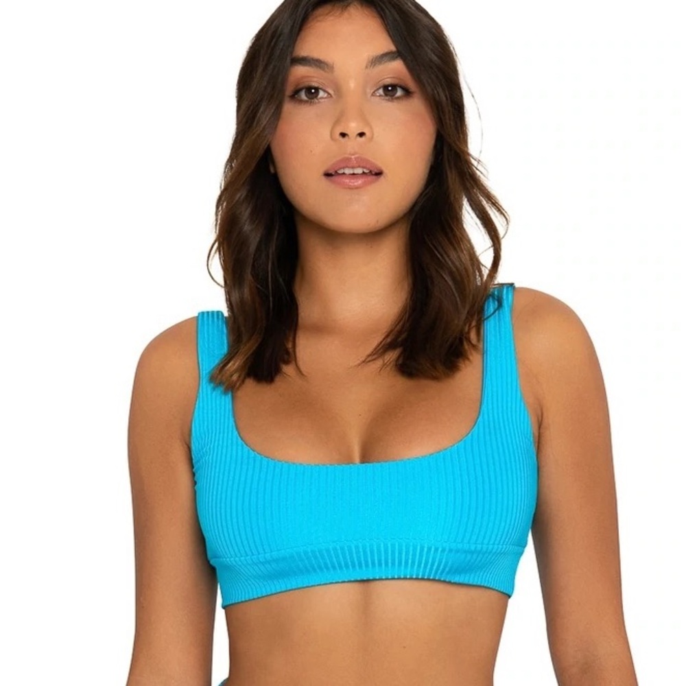 Fae Swim Maven Top in Quench Rib NWT 💗✨